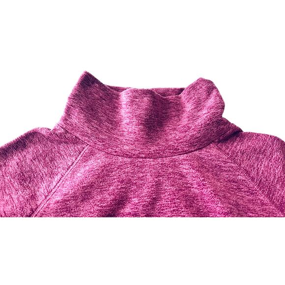DSG LONG SLV KNIT FLEECE TURTLENECK TOP, WOMENS, M, ORCHID, WARM, FALL &  WINTER - Picture 2 of 11
